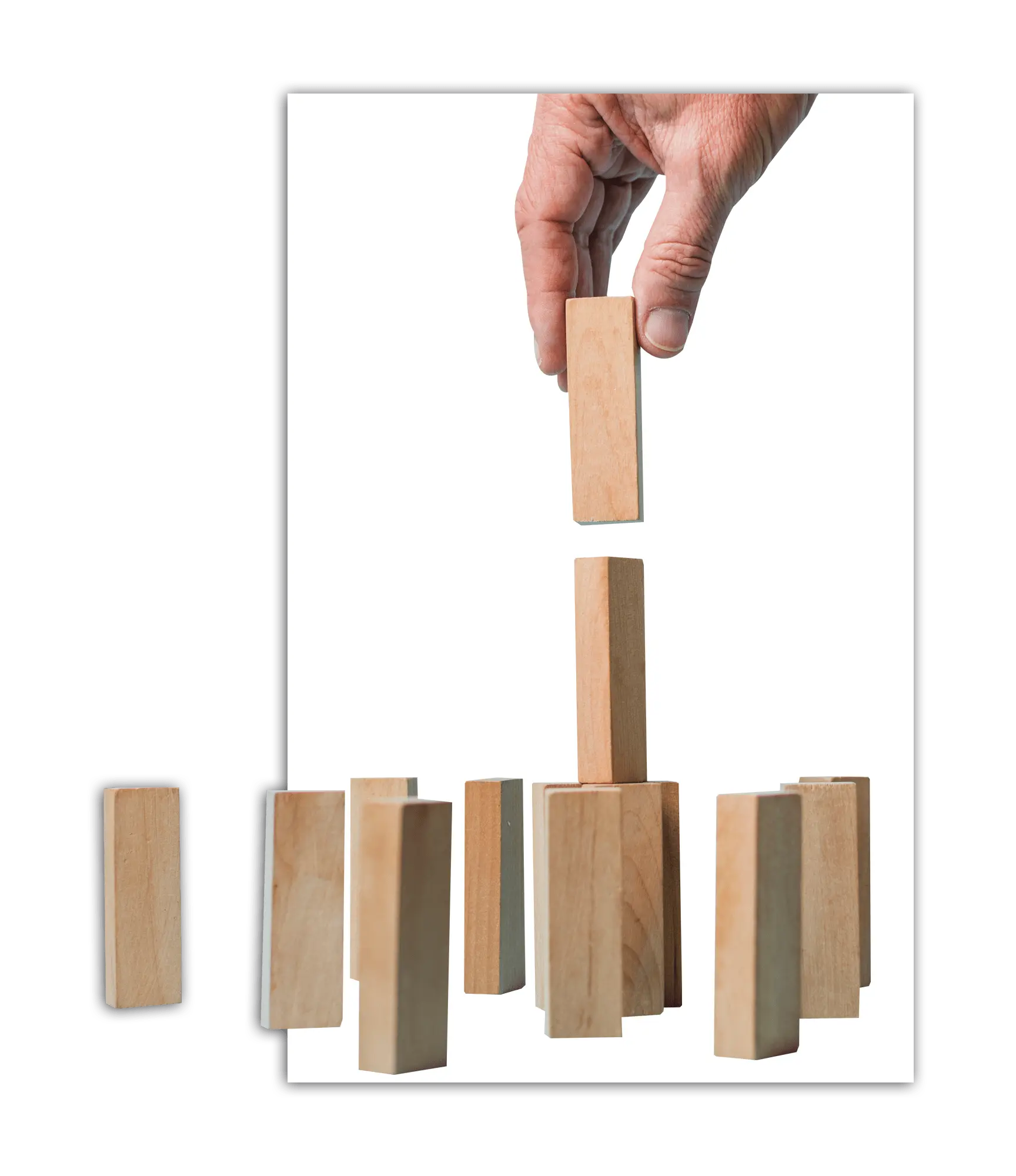 wooden block